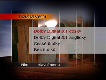 Nastavení zvuku a titulků