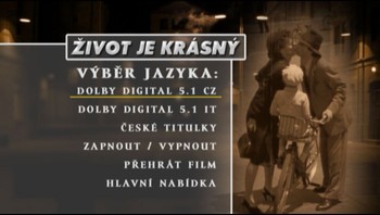 Nastavení zvuku a titulků