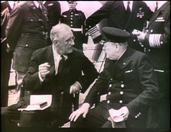 Roosevelt a Churchill
