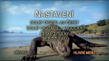 Nastavení zvuku a titulků