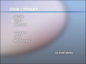 Nastavení zvuku a titulků