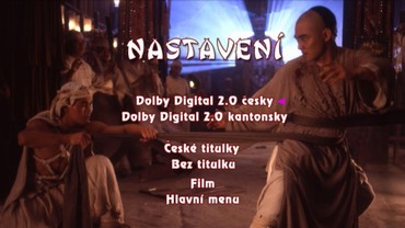 Nastavení zvuku a titulků