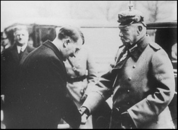 Hitler a Hindenburg