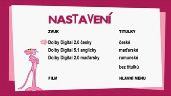 Nastavení zvuku a titulků