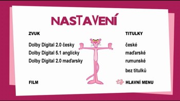 Nastavení zvuku a titulků