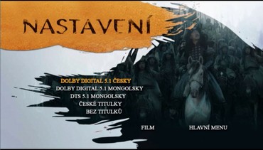 Nastavení zvuku a titulků