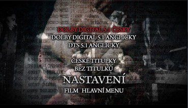 Nastavení zvuku a titulků na 2. DVD