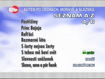 Abecední seznam ukázek