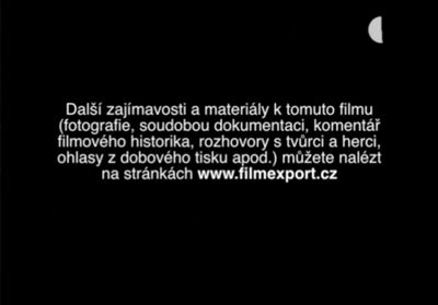 Místo bonusů text před spuštěním filmu