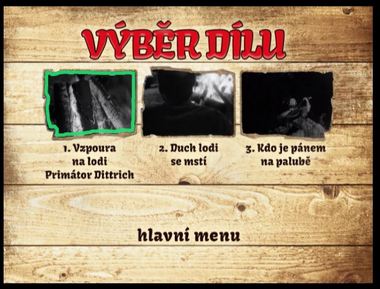 Výběr dílů na 1. DVD