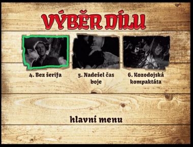 Výběr dílů na 2. DVD